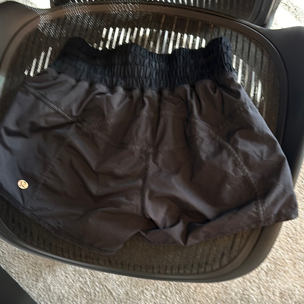 Lululemon Black Athletic Shorts